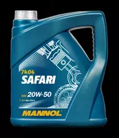 Минеральное моторное масло Mannol SAFARI 20w50 API SL/CF 3л.