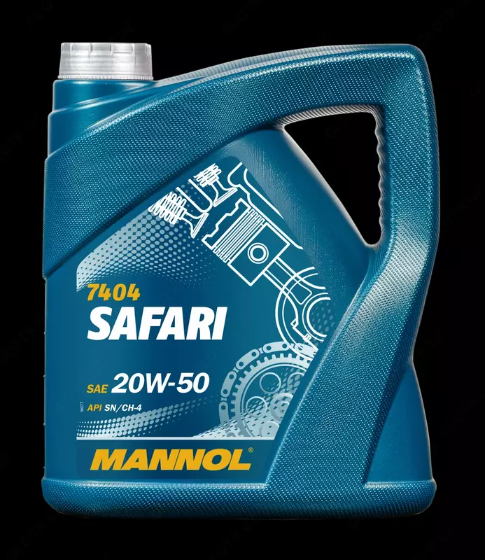 Минеральное моторное масло Mannol SAFARI 20w50 API SL/CF 4л.