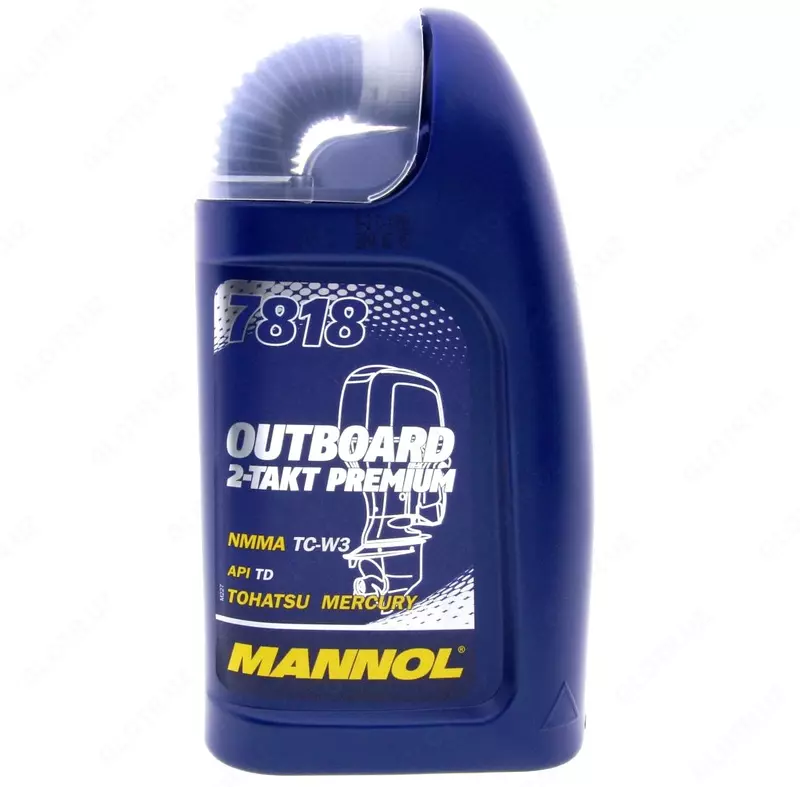  Масла для гидроциклов и моторных лодок Mannol 7818 Outboard 2-Takt Premium 1л. - 