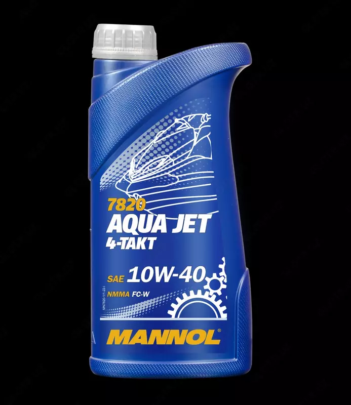  Масла для гидроциклов и моторных лодок Mannol 7820 4-Takt Aqua Jet 10W40 1л. - 