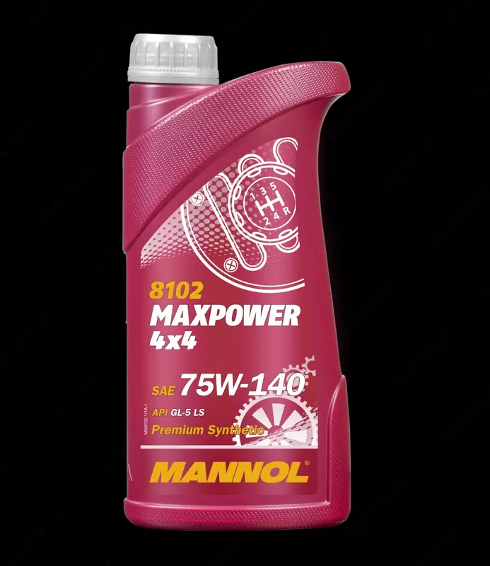  Механическая трансмиссия Mannol 4/4 SYNPOWER GL5 75w140 1л. - 