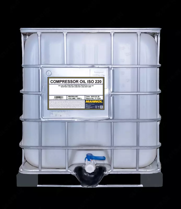 Компрессорное масло Mannol Compressor Oil ISO 220 1000л.