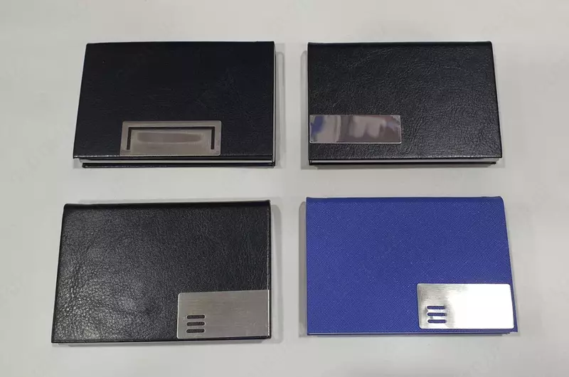  Визитница (картхолдер) с вашим логотипом для ваших визиток – создайте яркое впечатление о вашей компании! Только в розницу