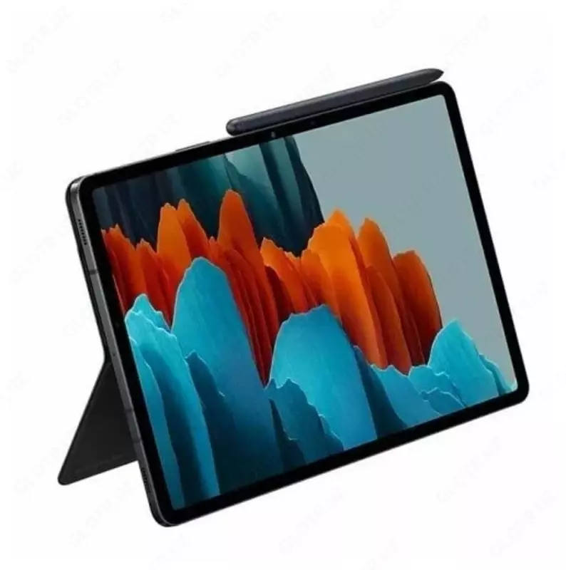 Чехол-клавиатура "Samsung Tab S7" (Черный)