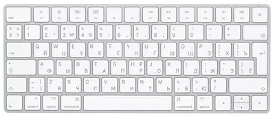 Клавиатура "Apple Magic Keyboard" (Русифицирована)