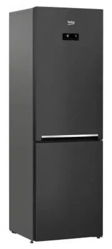 Бытовой Двухкамерный Холодильник "Веkо RCNK 365E20 ZXR" (Темно-серый)