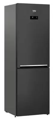 Бытовой Двухкамерный Холодильник "Веkо RCNK 365E20 ZXR" (Темно-серый)