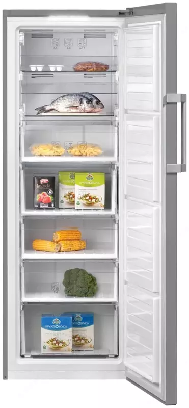 6 579 776.5 сум Бытовой Морозильный шкаф "Веkо RFNK290E23 S" (Серебристый)