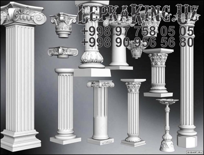 Балясины лепнина - 15 000 сум / шт.