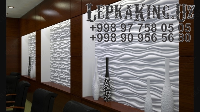 3D панели лепнина