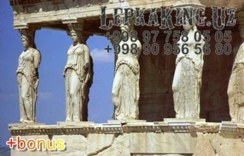 Toshkentdagi Cupid gipslari Amur ganch lepka Toshkent Lagan traktsion fasadi