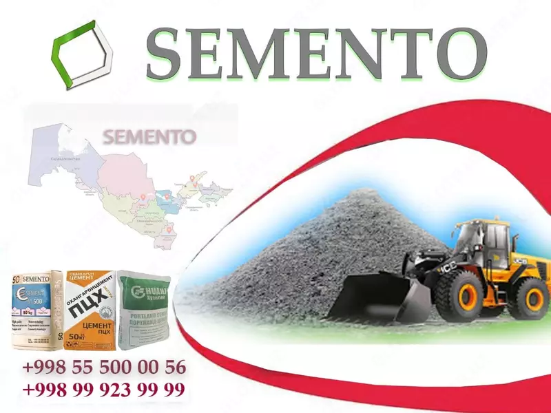  Sement sotamiz va yetkazib beramiz - 