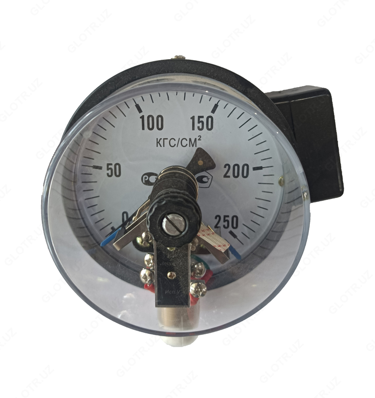 Электроконтактный манометр ДМ2010 М (0...250 кг/см2)