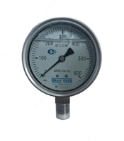 KOROZIYONGA QARShILIKLI MANOMETR MP3-UM-KS (0 ... 600 KG / CM2)