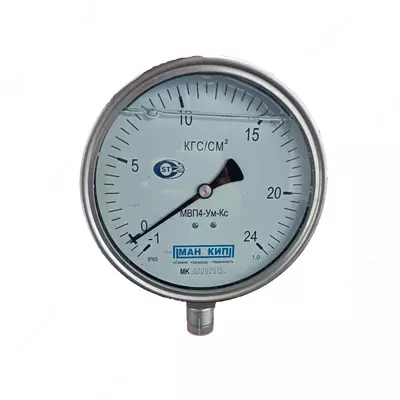 Korroziyaga chidamli manometr MVP4-UM-KS (-1 ... 24 KG / CM2)