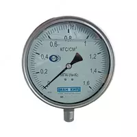 МАНОМЕТР КОРРОЗИОННОСТОЙКИЙ МП4-УМ-КС (0...1