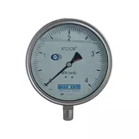 МАНОМЕТР КОРРОЗИОННОСТОЙКИЙ МП4-УМ-КС (0...4 КГ/СМ2)