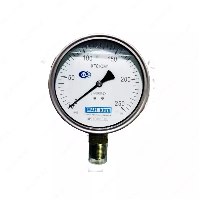 Манометр виброустойчивый ДM8008-ВУ(0-250 кгс/см2)