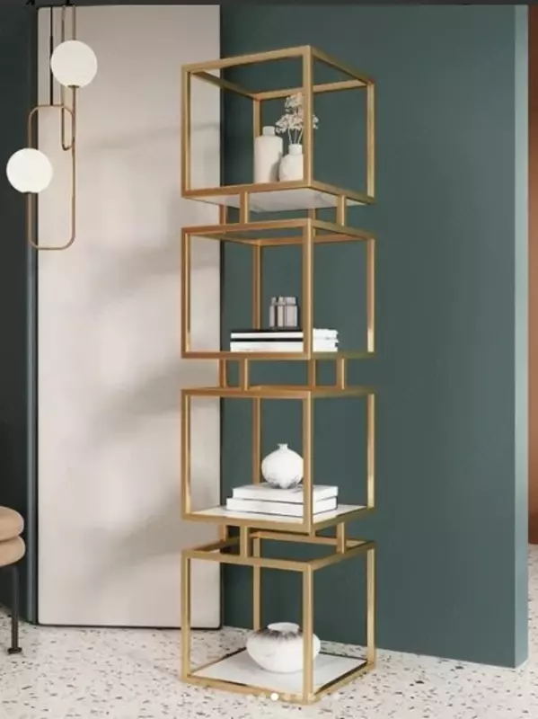 Квадратный стеллаж 4