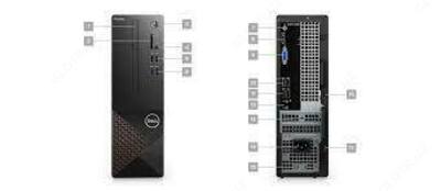 ПК компьютер Dell Vostro 3681 SFF | i3-10100 | 4GB | 1000GB | DVD | WiFi | KB | M