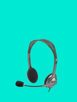 Компьютерные наушники Logitech Stereo Headset H110