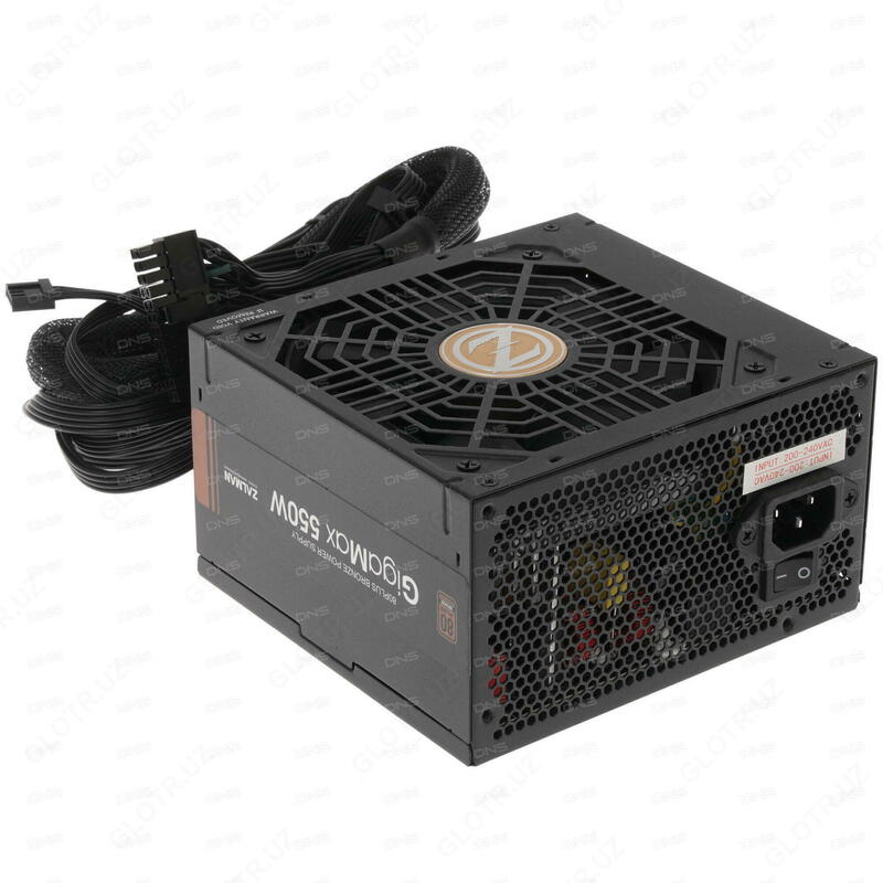 Блок Питания	Zalman	GigaMax 550W 80+ Bronze