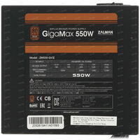 Блок Питания	Zalman	GigaMax 550W 80+ Bronze Оптом и розница