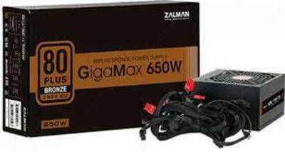 Блок Питания Zalman GigaMax 650W 80+ Bronze