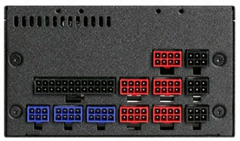 Quvvat manbai Zalman Watttera 800W 80+ oltin toʻliq modulli 100% yapon kondansatkichlari