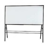 Доска белая двухст. с подст. 90*150 7883 Deli