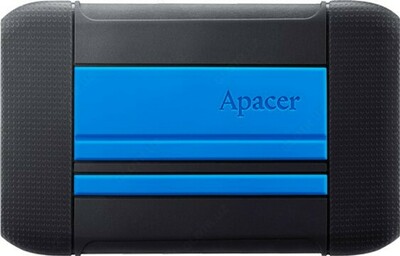 Внешний жёсткий диск	Apacer	AC633 1 TB Blue | защита от ударов, воды и пыли