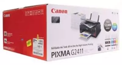 Canon PIXMA G2411 в комплекте две черных чернил