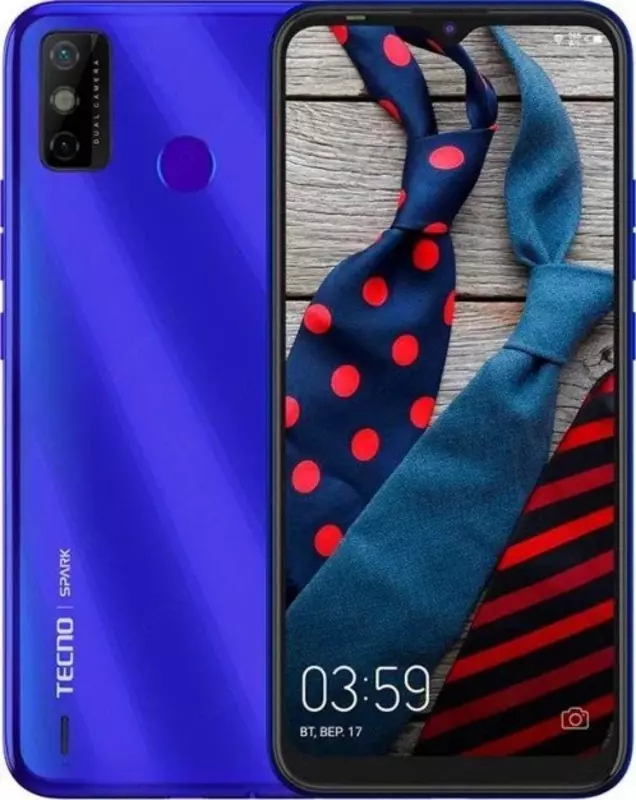 Smartfon Tecno Mobile SPARK 6 GO 64 GB (Aqua Blue)