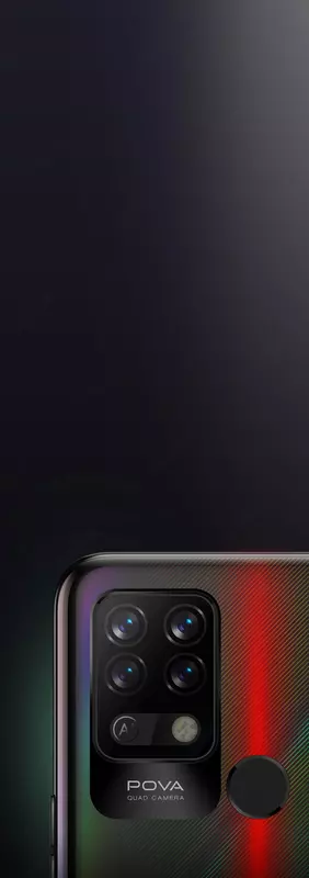 Smartfon Tecno Mobile POVA 128 GB (qora)
