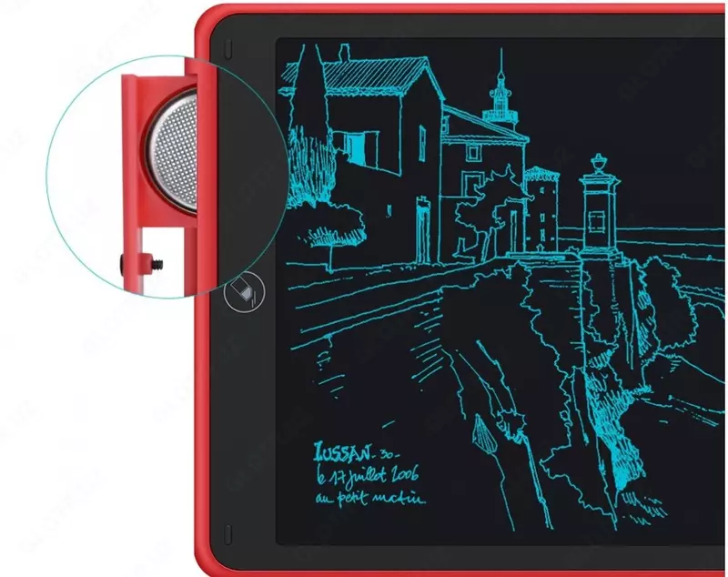 Huion Inspiroy Ink H320M Coral red grafik plansheti