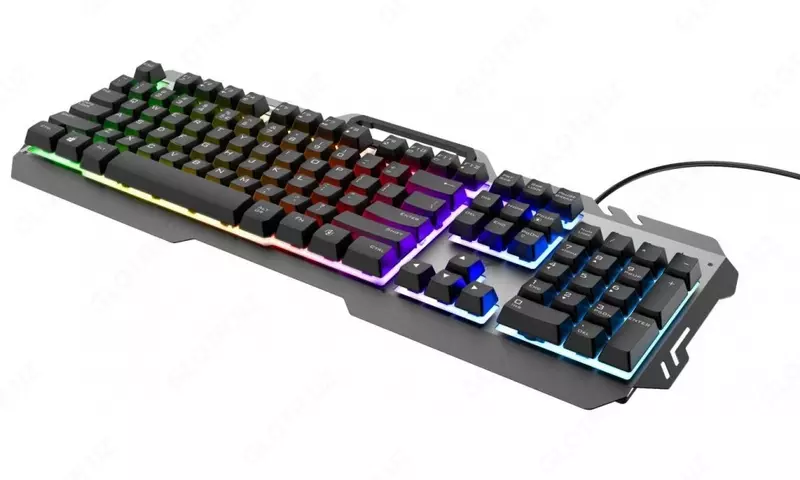 Клавиатура игровая Trust GXT 853 Esca Metal | USB | Black | 23796