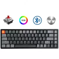 Клавиатура Keychron K6 | 68 keys | Aluminum Frame | Hot-Swap | RGB | Wireless | Black - 969 000 сум