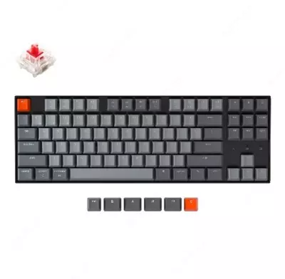 Клавиатура Keychron K8 87 keys | Hot-Swap | White LED | Wireless | Black