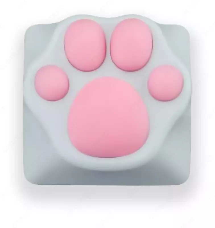 Кейкап Varmilo Kitty Paw ABS rubberized 1шт, White