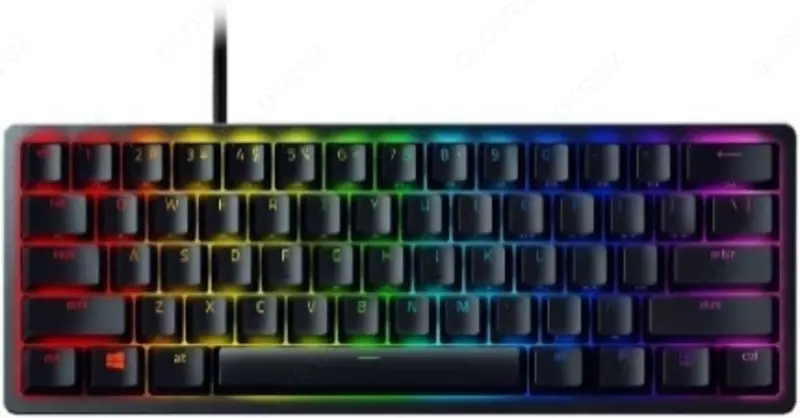 O'yin klaviaturasi Razer Huntsman Mini I Purple Switch I USB I US I RGB I Black