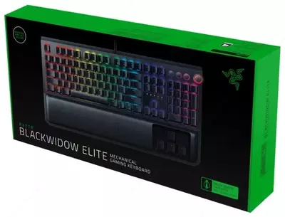Игровая клавиатура Razer BlackWidow Elite | Razer Green | RUS-ENG