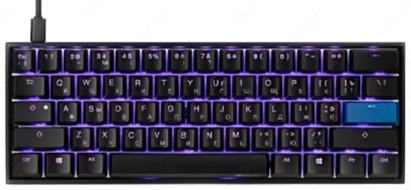 O'yin klaviaturasi Ducky Mecha Mini | MX Cherry Brown | Black