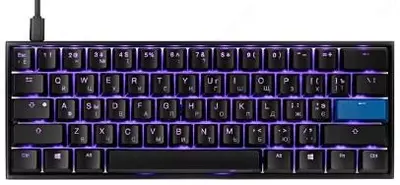 O'yin klaviaturasi Ducky Mecha Mini | MX Cherry Brown | Black
