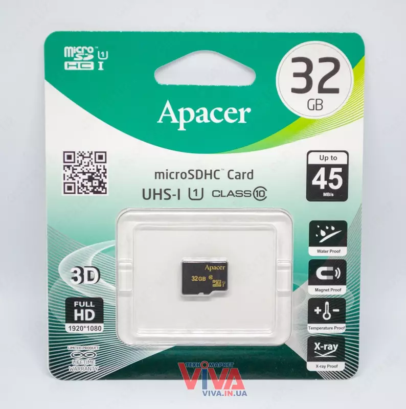 16GB MicroSD xotira kartasi Apacer