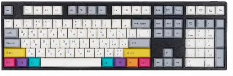 Клавиатура игровая Varmilo VA108M CMYK, Cherry MX Silent Red