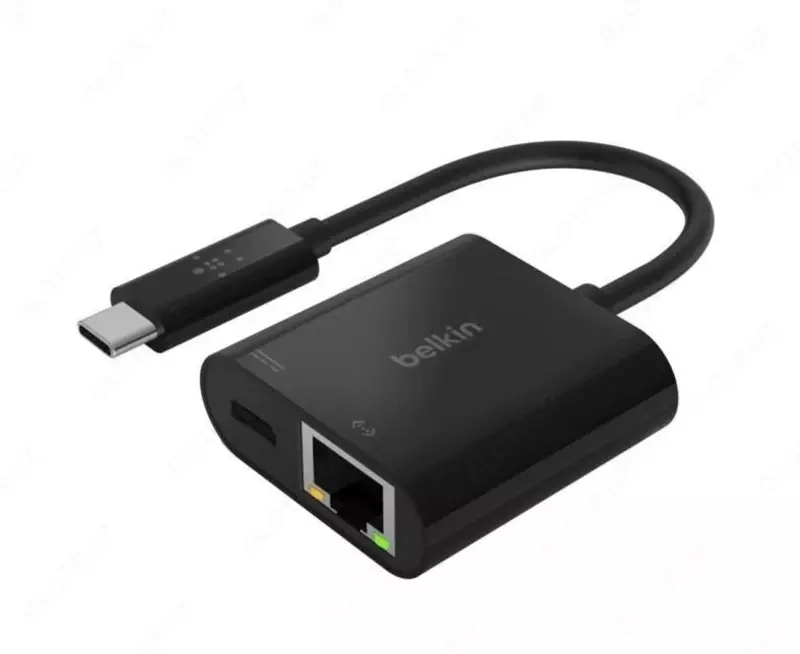 Kompyuter Aksessuarlar Belkin Hub Belkin Travel Ultra Slim usb 2.0 4 portlari, passiv holda BP, qora