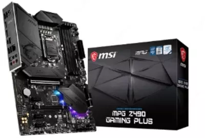 Материнская плата MSI MPG Z490 GAMING PLUS | 4xDDR4 | 2x M.2 NVMe | USB Type-C