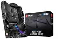 Материнская плата MSI MPG Z490 GAMING PLUS | 4xDDR4 | 2x M.2 NVMe | USB Type-C