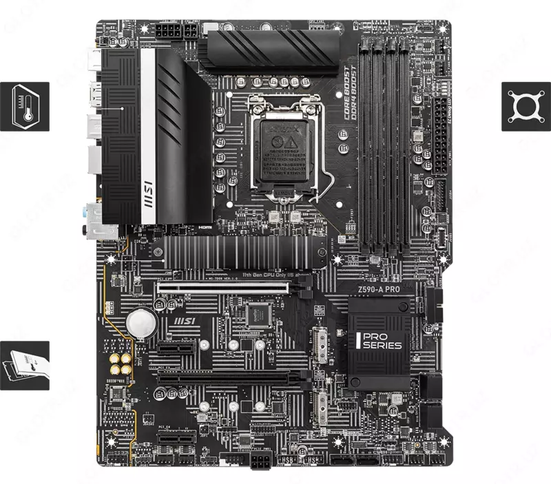 Материнская плата MSI Z590 A-PRO