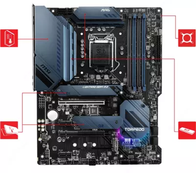 Материнская плата MSI MAG Z590 TORPEDO